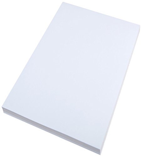 House of & Papier A2 160 gsm Karte – Weiß (Packung 50 Blatt) von House of Card & Paper