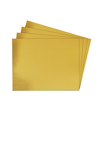 House of & Papier A3 240 gsm Folie Karte – Gold (Pack von 30 Blatt) von House of Card & Paper