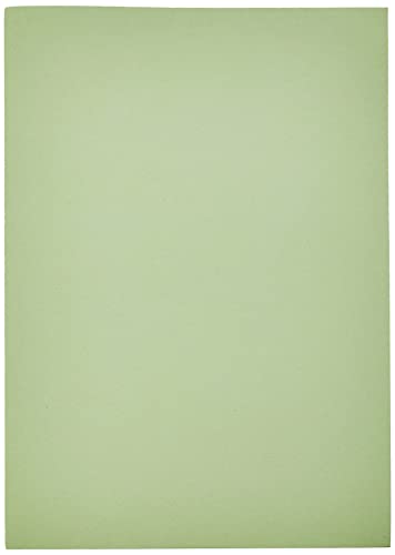 House of & Papier A4 220 gsm farbiger Karte – Pastell Grün (100 Stück Blatt) von House of Card & Paper