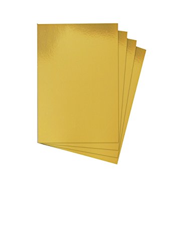 House of & Papier A4 240 g/qm Folie Karte – Gold (Pack von 30 Blatt) von House of Card & Paper