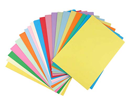 Karten und Papier in verschiedenen Sommerfarben in A4-Format, 100 Stück, von House of Card and Paper von House of Card & Paper