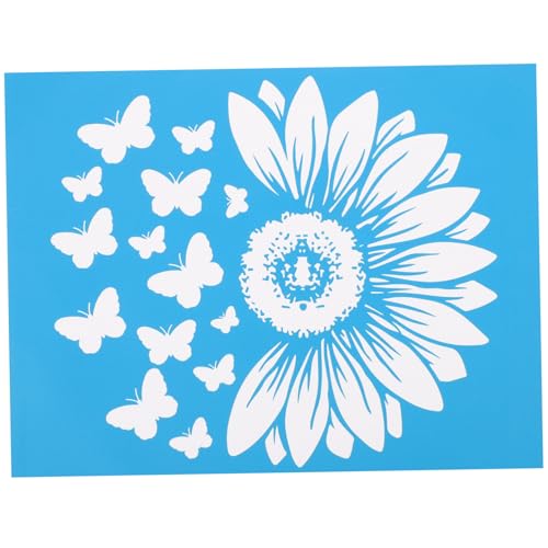 Housoutil 1 Blatt Kleber -screen -druckvorlage Bildschirm Stoff Siebdruck Seide Benutzerdefinierte Schablonen Malschablonen Schablonen Zum Malen Dekorativ Gittergewebe Housoutil 1 Blatt Kleber -screen -druckvorlage Bildschirm Stoff Siebdruck Seide Benutzerdefinierte Schablonen Malschablonen Schablonen Zum Malen Dekorativ Gittergewebe von Housoutil