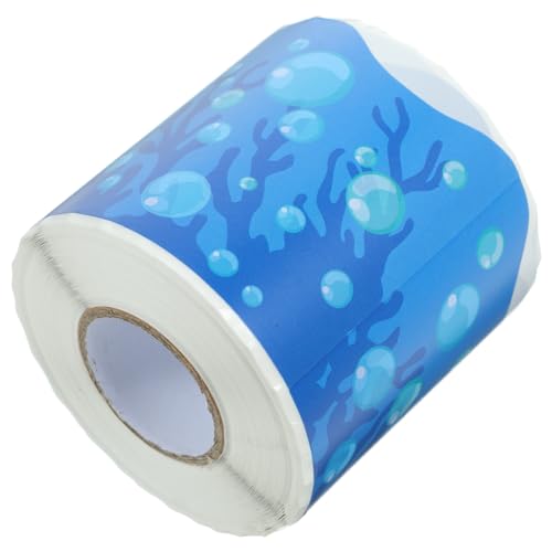 Housoutil 1 Rolle Wasserdichtes Kleberaufkleber dekorativ dekoration Aufkleber für Tafelrand abnehmbares Randpapier verschleißfester Randbesatz PVC selbstklebend Blue Housoutil 1 Rolle Wasserdichtes Kleberaufkleber dekorativ dekoration Aufkleber für Tafelrand abnehmbares Randpapier verschleißfester Randbesatz PVC selbstklebend Blue von Housoutil