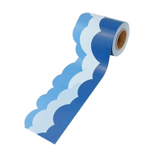 Housoutil 1 Rolle Wolkenrandaufkleber Roller Himmelsgrenze Wandrandpapier Whiteboard -Ausstattungsstreifen Schulausstattungsstreifen Aufkleber aus beschichtetem Papier Blue Housoutil 1 Rolle Wolkenrandaufkleber Roller Himmelsgrenze Wandrandpapier Whiteboard -Ausstattungsstreifen Schulausstattungsstreifen Aufkleber aus beschichtetem Papier Blue von Housoutil