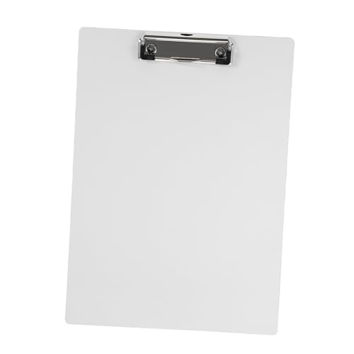 Housoutil 1 Satz Gürtelclip-Schreibblock Klemmbretter für das Klassenzimmer Krankenschwester Zwischenablage süßes Klemmbrett Zwischenablage zeichnen MDF-Platte Weiß Housoutil 1 Satz Gürtelclip-Schreibblock Klemmbretter für das Klassenzimmer Krankenschwester Zwischenablage süßes Klemmbrett Zwischenablage zeichnen MDF-Platte Weiß von Housoutil