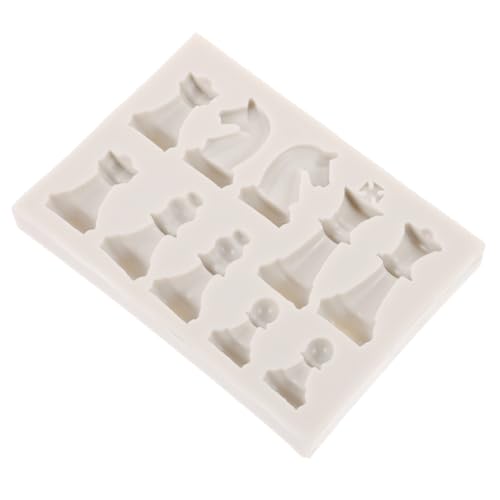 Housoutil 1 Satz Schachform Internationales Schach Herstellung Hersteller Schlüssel DIY-Formen zum Herstellen Schach Silikonform Schachguss-Silikonform Gussformen Kieselgel Housoutil 1 Satz Schachform Internationales Schach Herstellung Hersteller Schlüssel DIY-Formen zum Herstellen Schach Silikonform Schachguss-Silikonform Gussformen Kieselgel von Housoutil