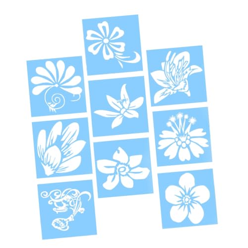 Housoutil 1 Satz Teiliges Diy Cake Drawing Stencils Für Kreative Malvorlagen Für Einfaches Basteln Und Zeichnen Leicht Kompakt Und Einfach Zu Verwenden 9 Stück Housoutil 1 Satz Teiliges Diy Cake Drawing Stencils Für Kreative Malvorlagen Für Einfaches Basteln Und Zeichnen Leicht Kompakt Und Einfach Zu Verwenden 9 Stück von Housoutil