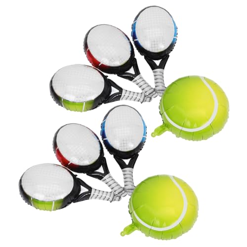 Housoutil 1 Satz Tennisschlägerballon Tennis Dekorationen Tennis-partyzubehör Party-ballonanzug Partyzubehör Zum Thema Tennis Partygeschenk Tennis-partybevorzugung Tennisparty Aluminiumfolie Housoutil 1 Satz Tennisschlägerballon Tennis Dekorationen Tennis-partyzubehör Party-ballonanzug Partyzubehör Zum Thema Tennis Partygeschenk Tennis-partybevorzugung Tennisparty Aluminiumfolie von Housoutil