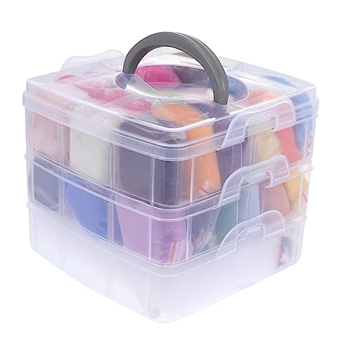 Housoutil 1 Schachtel Diy Nadelfilz Farben Filznadeln und Aufbewahrungsbox für Anfänger Basteln und Vielseitige Anwendungen Housoutil 1 Schachtel Diy Nadelfilz Farben Filznadeln und Aufbewahrungsbox für Anfänger Basteln und Vielseitige Anwendungen von Housoutil