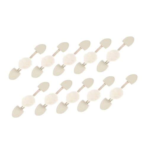 Housoutil 10 Paare PU Leder Knebelverschlüsse für Mäntel und Cardigans Hochwertige Knöpfe für Diy Mode Langlebig und Praktisch für Bekleidungszubehör und Nähprojekte Housoutil 10 Paare PU Leder Knebelverschlüsse für Mäntel und Cardigans Hochwertige Knöpfe für Diy Mode Langlebig und Praktisch für Bekleidungszubehör und Nähprojekte von Housoutil