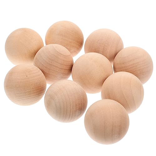 Housoutil 10 Stück Holzkugel Kugeln Aus Hartholz Kinderhandwerk Feste Kugel Bastelball Natürliches Unfertiges Holzhandwerk Kleine Bastelkugeln Aus Holz Diy-zeichnung Khaki Housoutil 10 Stück Holzkugel Kugeln Aus Hartholz Kinderhandwerk Feste Kugel Bastelball Natürliches Unfertiges Holzhandwerk Kleine Bastelkugeln Aus Holz Diy-zeichnung Khaki von Housoutil