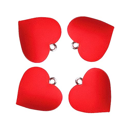 Housoutil 10 Stück Teiliges Rote Herz Ohrringe Anhänger Material für Diy Schmuckherstellung Zubehör für Armbänder Bastelarbeiten und Housoutil 10 Stück Teiliges Rote Herz Ohrringe Anhänger Material für Diy Schmuckherstellung Zubehör für Armbänder Bastelarbeiten und von Housoutil