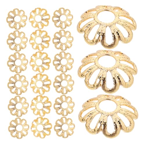 Housoutil 100 Stück Endkappen Für Schmuck Perlenkappen Schmuckzubehör Schmuckkomponenten Perlenkappe Aus Messing Edelstahlperlen Blumenperlenkappen Aus Kunstharz Golden Kupfer Housoutil 100 Stück Endkappen Für Schmuck Perlenkappen Schmuckzubehör Schmuckkomponenten Perlenkappe Aus Messing Edelstahlperlen Blumenperlenkappen Aus Kunstharz Golden Kupfer von Housoutil