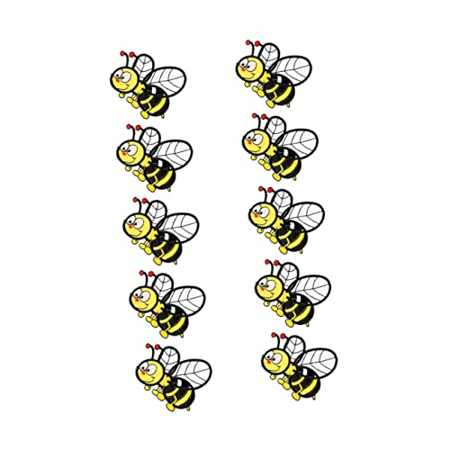Housoutil 10Stücke Bienen Patches Niedliche Stickerei Aufnäher für Kleidung Jeans und Taschen Vielseitige DIY Bügelflicken Hochwertigem für Projekte Housoutil 10Stücke Bienen Patches Niedliche Stickerei Aufnäher für Kleidung Jeans und Taschen Vielseitige DIY Bügelflicken Hochwertigem für Projekte von Housoutil