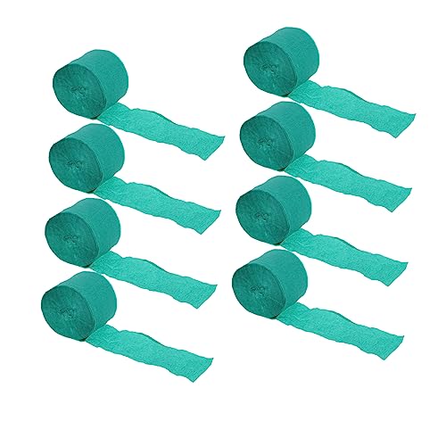 Housoutil 16 Rollen Teiliges Weihnachts Krepppapier Grün Dekorative Farbige Geriffelte Party Streamer für Geburtstagsfeiern Leichte Einfach Anzubringende Bastelrolle zur Festdekoration Housoutil 16 Rollen Teiliges Weihnachts Krepppapier Grün Dekorative Farbige Geriffelte Party Streamer für Geburtstagsfeiern Leichte Einfach Anzubringende Bastelrolle zur Festdekoration von Housoutil