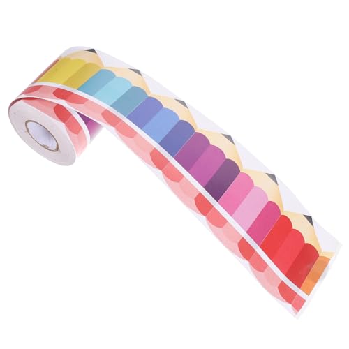 Housoutil 1Rolle Bleistift Muster Randaufkleber Dekorative Bordüre für Pinnwände und Schreibtische Einfach Anzubringen für Klassenzimmer Spielzimmer und Partys Housoutil 1Rolle Bleistift Muster Randaufkleber Dekorative Bordüre für Pinnwände und Schreibtische Einfach Anzubringen für Klassenzimmer Spielzimmer und Partys von Housoutil