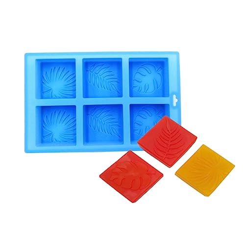Housoutil 1Stück Blätterdruck Seifenform Lebensmittelechtem DIY Seifenform für Handgemachte für Desserts Housoutil 1Stück Blätterdruck Seifenform Lebensmittelechtem DIY Seifenform für Handgemachte für Desserts von Housoutil
