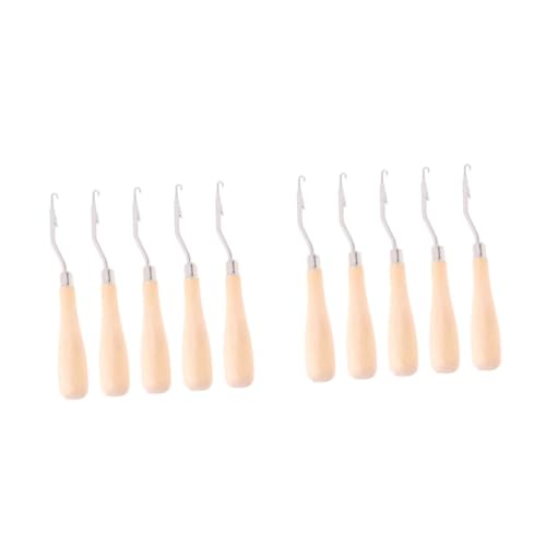 Housoutil 2 Sätze Teiliges Häkelnadel Mit Holzgriff Haarnadeln Für Haarverlängerungen Diy Loop Häkelnadeln Vielseitiges Werkzeug Für Dreadlocks Und 5 Stück * 2 Housoutil 2 Sätze Teiliges Häkelnadel Mit Holzgriff Haarnadeln Für Haarverlängerungen Diy Loop Häkelnadeln Vielseitiges Werkzeug Für Dreadlocks Und 5 Stück * 2 von Housoutil