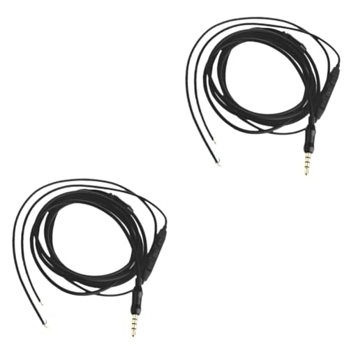 Housoutil 2 Stk Kopfhörerkabel Anpassung Halbzeug headphone cable von Housoutil