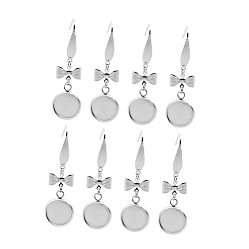 Housoutil 20 Stück Diy Ohrschmuck Metallplatten Disc Basis Ohrhaken für Stilvolle Ohrringe Innendurchmesser Zubehör für Schmuckherstellung für Frauen Silber Housoutil 20 Stück Diy Ohrschmuck Metallplatten Disc Basis Ohrhaken für Stilvolle Ohrringe Innendurchmesser Zubehör für Schmuckherstellung für Frauen Silber von Housoutil