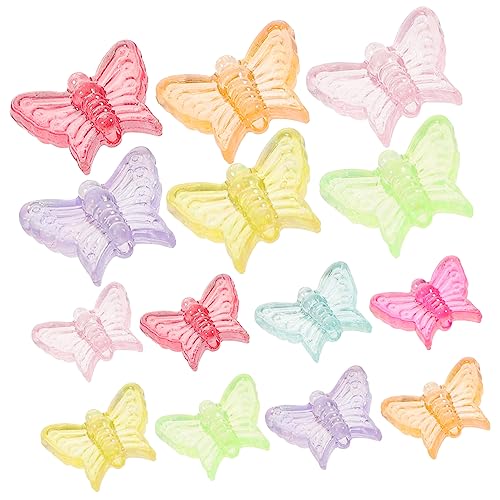 Housoutil 20 Stück Schmetterlingsperlen Zubehör 3 Charms Schmetterlingsperlen Zur Schmuckherstellung Perlen Für Armbänder Bettelarmbänder Armbandanhänger Halsketten DIY Housoutil 20 Stück Schmetterlingsperlen Zubehör 3 Charms Schmetterlingsperlen Zur Schmuckherstellung Perlen Für Armbänder Bettelarmbänder Armbandanhänger Halsketten DIY von Housoutil