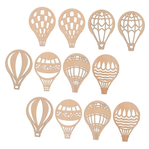 Housoutil 24 Stück Teiliges Holz Hot Air Ballon Design Chips Kreative Wanddekoration DIY Holzanhänger für Kinderzimmer Wohnzimmer und Garten Graffiti Holzstücke für Fantasievolles Basteln Housoutil 24 Stück Teiliges Holz Hot Air Ballon Design Chips Kreative Wanddekoration DIY Holzanhänger für Kinderzimmer Wohnzimmer und Garten Graffiti Holzstücke für Fantasievolles Basteln von Housoutil