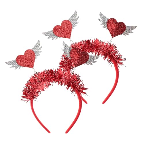 Housoutil 2Stücke Valentinstag Haarband Mit Roten Herz Pailletten Glitzer Kopfbedeckung Für Partys Und Dekoration Für Valentinstag Hochzeiten Und Festliche Anlässe Housoutil 2Stücke Valentinstag Haarband Mit Roten Herz Pailletten Glitzer Kopfbedeckung Für Partys Und Dekoration Für Valentinstag Hochzeiten Und Festliche Anlässe von Housoutil