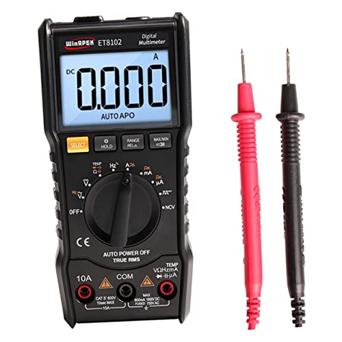 Housoutil 3 Stk Multifunktions-multimeter Multi-tools Tragbares Messgerät Digitale Klemme Automatisch Digitale Strommesszange Mehrzweckwerkzeug Batteriespannungsmesser Messwerkzeug Abs Black von Housoutil