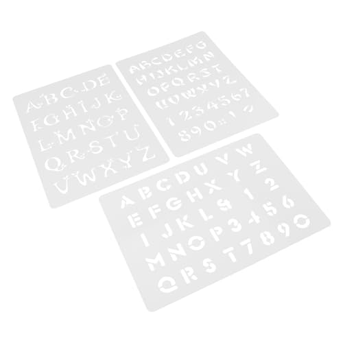 Housoutil 3 Teilige Malvorlage Weiße Schrift Wandschablonen Für Große Buchstabenschablonen Buchstaben Malschablonen Farbschablonen Formzeichnungskunst Reservierte Housoutil 3 Teilige Malvorlage Weiße Schrift Wandschablonen Für Große Buchstabenschablonen Buchstaben Malschablonen Farbschablonen Formzeichnungskunst Reservierte von Housoutil