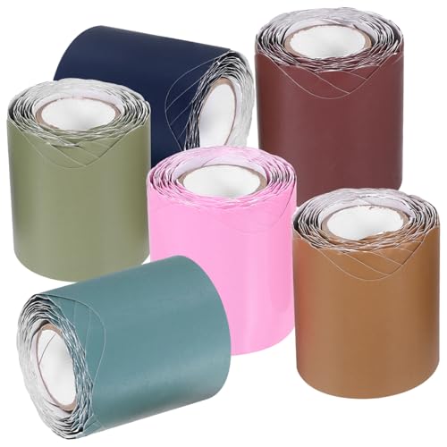 Housoutil 6 Rollen Wasserdichte Bulletin Board Grenze Dekorativ Planke Pastell Bulletin-umrandung Dekoration Papier Grenzausstattung Schwarzes Brett Streifen Bulletin-versorgung Aufkleber Housoutil 6 Rollen Wasserdichte Bulletin Board Grenze Dekorativ Planke Pastell Bulletin-umrandung Dekoration Papier Grenzausstattung Schwarzes Brett Streifen Bulletin-versorgung Aufkleber von Housoutil