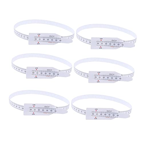 Housoutil 6 Stück Kopfumfang Kopfband Babyband Vermesser Umfangslineal Umfang Maßband Tool zur Messung des Kinderkopfes Maßband für Kleinkinder Kopfmesswerkzeug für Weiß Housoutil 6 Stück Kopfumfang Kopfband Babyband Vermesser Umfangslineal Umfang Maßband Tool zur Messung des Kinderkopfes Maßband für Kleinkinder Kopfmesswerkzeug für Weiß von Housoutil