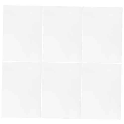 Housoutil 6 Stück Lösliches Stickvlies Stabilisator Wasserlösliche Stickunterlage Wasserlösliches Stickpapier Nähen Stickerei Dekorative Stickvliese Zerreißbares Stickvlies Diy Liefert Weiß Housoutil 6 Stück Lösliches Stickvlies Stabilisator Wasserlösliche Stickunterlage Wasserlösliches Stickpapier Nähen Stickerei Dekorative Stickvliese Zerreißbares Stickvlies Diy Liefert Weiß von Housoutil