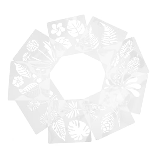 Housoutil 9 Teilige Blatt Malvorlagen Schablonen Und Vorlagen Zum Malen Gesichtsmalschablonen Blumenschablone Dekorative Schablonen Zum Malen Blattvorlage Malschablonen Das Haustier Housoutil 9 Teilige Blatt Malvorlagen Schablonen Und Vorlagen Zum Malen Gesichtsmalschablonen Blumenschablone Dekorative Schablonen Zum Malen Blattvorlage Malschablonen Das Haustier von Housoutil