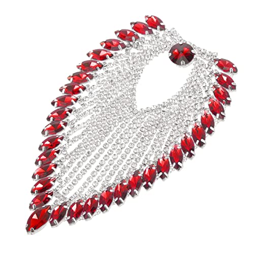 Housoutil Bastelperlen Dekoration Kleidung Patches Nähmaterial Dekorative Kleidung Patch Kleidungszubehör Strass Patch Handtasche Applikationen Kristall Dekore Rote Legierung Housoutil Bastelperlen Dekoration Kleidung Patches Nähmaterial Dekorative Kleidung Patch Kleidungszubehör Strass Patch Handtasche Applikationen Kristall Dekore Rote Legierung von Housoutil