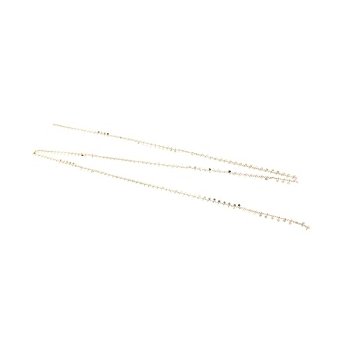 Housoutil DIY Schmuckverbindungskette Farbechte Kupferkette Mit Fünfzackigem Stern Anhänger Zubehör Für Modeschmuck Und Bastelarbeiten Langlebig Und Anpassbar Housoutil DIY Schmuckverbindungskette Farbechte Kupferkette Mit Fünfzackigem Stern Anhänger Zubehör Für Modeschmuck Und Bastelarbeiten Langlebig Und Anpassbar von Housoutil
