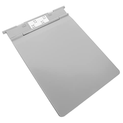 Housoutil Fall Ordner Klappbares Klemmbrett Pflege klein Papierhalter Zwischenablage schreibtafel buchstabentafel dokumentenständer Klemmbrettchen Schreibunterlage Aufnahmebrett Abs Grey Housoutil Fall Ordner Klappbares Klemmbrett Pflege klein Papierhalter Zwischenablage schreibtafel buchstabentafel dokumentenständer Klemmbrettchen Schreibunterlage Aufnahmebrett Abs Grey von Housoutil