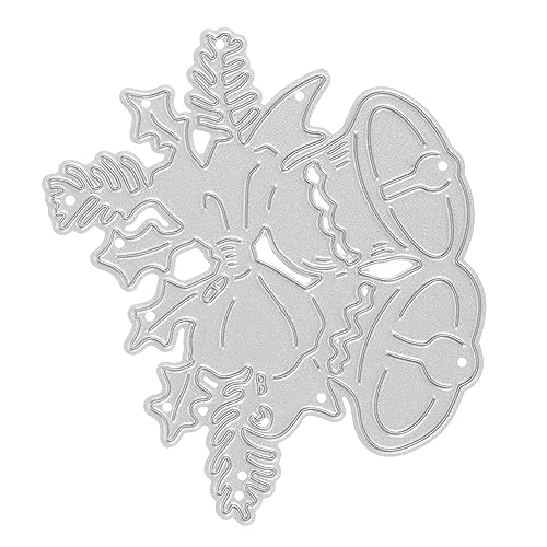 Housoutil Weihnachtsglocken Stanzform Kohlenstoffstahl DIY Scrapbooking Stanzschablone für Alben und Karten für Weihnachtsdekorationen und Housoutil Weihnachtsglocken Stanzform Kohlenstoffstahl DIY Scrapbooking Stanzschablone für Alben und Karten für Weihnachtsdekorationen und von Housoutil