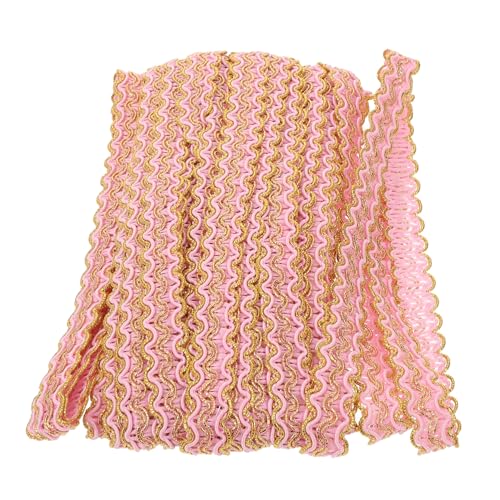 Housoutil Zubehör Spitzendekoration Nähen Rüschen Dekorative Stickerei Besätze Quaste Stoff Patches Kleidungsstück Geflochtene Streifen Fransen Kleidung Trim Zopf Trim Rosa Polyester Garn Housoutil Zubehör Spitzendekoration Nähen Rüschen Dekorative Stickerei Besätze Quaste Stoff Patches Kleidungsstück Geflochtene Streifen Fransen Kleidung Trim Zopf Trim Rosa Polyester Garn von Housoutil