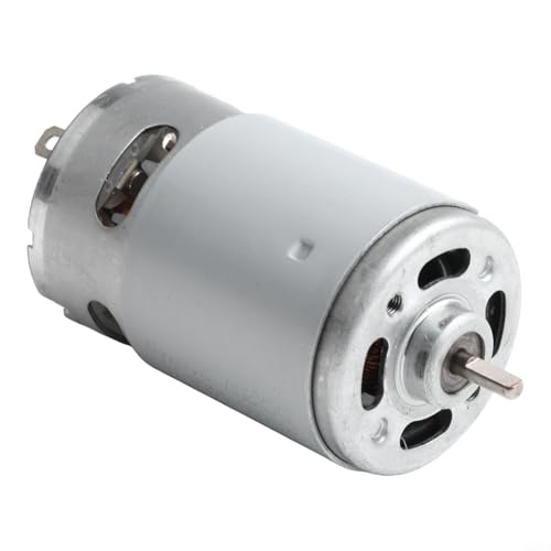 HpLive RS550 Motor 20V Elektrisch D-förmige Welle Metall Motor für Autowaschmaschine und andere Geräte Ersatzteil, 75x37mm von HpLive