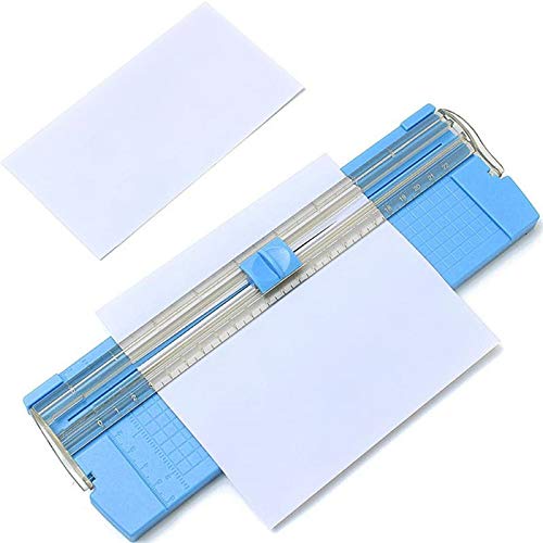 A4/A5 Präzisionspapierschneider, Schneidemaschine mit ausziehbarem Lineal für Foto-Etiketten, Papierschneiden, Farbe zufällig von HpyAlwys