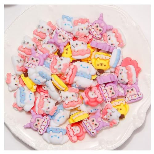 Hrlace 100 Stück Sortierte Schleim Anhänger Cartoon Tiere Charms Süße Süßigkeiten Harz Flache Rückseite Niedliche Sets 3D Mikro Landschaftsornamente für DIY Handwerk Scrapbooking Deko 5# 100pcs Hrlace 100 Stück Sortierte Schleim Anhänger Cartoon Tiere Charms Süße Süßigkeiten Harz Flache Rückseite Niedliche Sets 3D Mikro Landschaftsornamente für DIY Handwerk Scrapbooking Deko 5# 100pcs von Hrlace