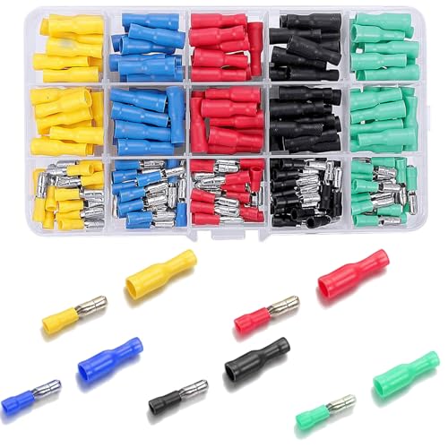 200pcs Drahtanschluss Mit Männlicher/weiblicher Klemmen Für Elektrische Stecker Mit Speicher Für Den Schaltungsanschluss von Hrtyvhin