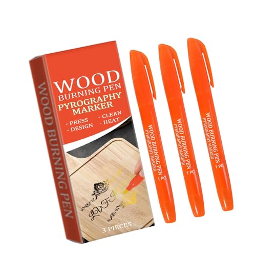 3 PCs Scorch Stift Für Holzverbrennungsstift Stiftmarker Holzbrennstift Einfach Zu Verwenden Pyrographie Marker Brennmarker von Hrtyvhin