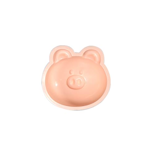 3D Schweine Kaninchen Bären Silikonformen Fondantsformen Kuchen Lieferungen Gebäck Backen Werkzeugharze Ornament Handgemachte Seifenformen von Hrtyvhin