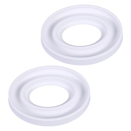 Hrtyvhin 2pcs Silicone Spulenspeicher Hasse Gummispulengefühl Organisatoren Spulenhalter Ringe Nähen Stickungszubehör Nähen von Hrtyvhin