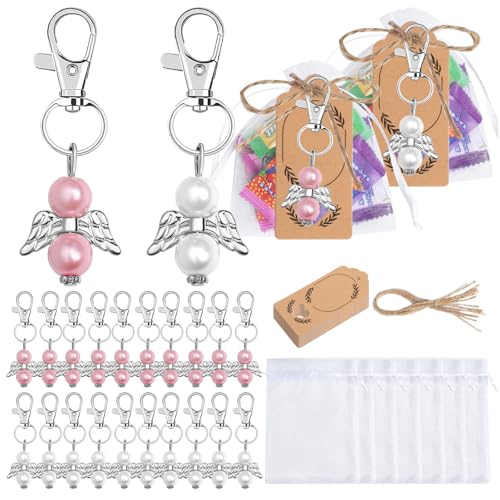 Hrtyvhin Event Catching Wedding Supplies Wing Keychains Mit Dankeskarte Und Schiere Taschen Für Babypartys Und Partygeschenke von Hrtyvhin