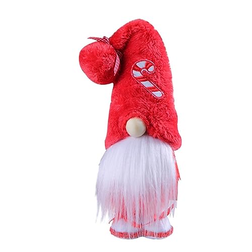 Hrtyvhin Weihnachtswichtel Plüsch Faceless-Doll Sammelfigur für Neujahr 2023 Weihnachten Skandinavische Tomtes Nisse von Hrtyvhin