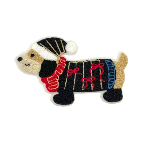 Stickerei Applique Hunde Patches Kleidungsstücke Reparatur Patches Kleidungsstifte Crafting Project Accessoires Making Supply von Hrtyvhin