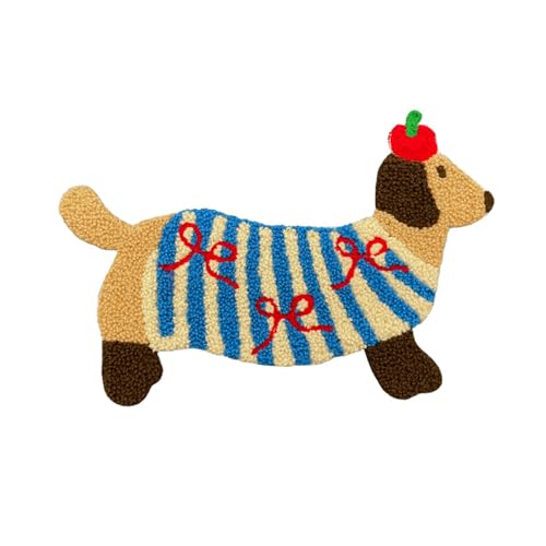 Stickerei Applique Hunde Patches Kleidungsstücke Reparatur Patches Kleidungsstifte Crafting Project Accessoires Making Supply von Hrtyvhin