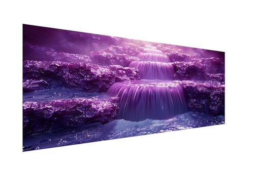 Fallen Diamond Painting Erwachsene Groß 100x220cm,Diamond Painting Landschaft Diamant Painting Bilder Kinder,Eckige Diamant Kunst Malerei Stickerei Basteln,Weihnachten Geschsenk,Zuhause Dekor ZJ-218 von Hsqpoobd